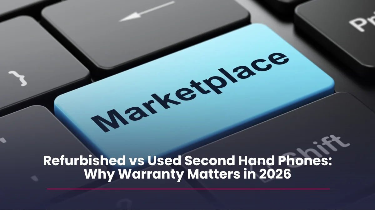 Refurbished vs Used Second Hand Phones: Why Warranty Matters in 2026 - RueZone