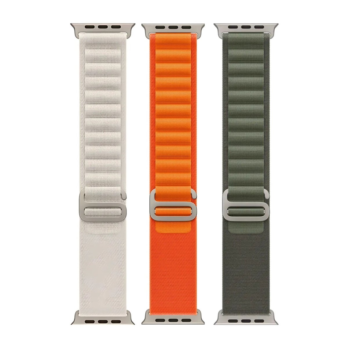 3 Pack Alpine Loop Bands Compatible with Apple Watch Ultra 1 & 2 (49mm) - RueZone Apple Watch Straps