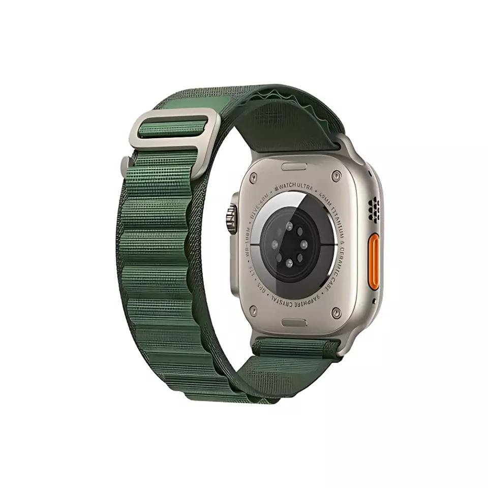 Alpine Loop Strap For Apple Watch Ultra 1 & 2 - 42/44/45/49mm - RueZone Apple Watch Straps 42/44/45/49mm Green
