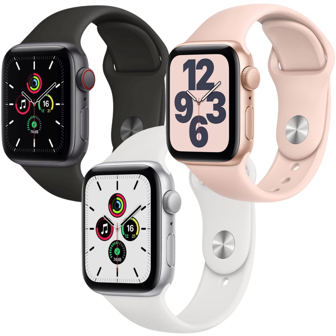 Apple Watch SE 1st Gen (2020) Refurbished GPS + Cellular - RueZone Smartwatch 40mm Space Grey Fair