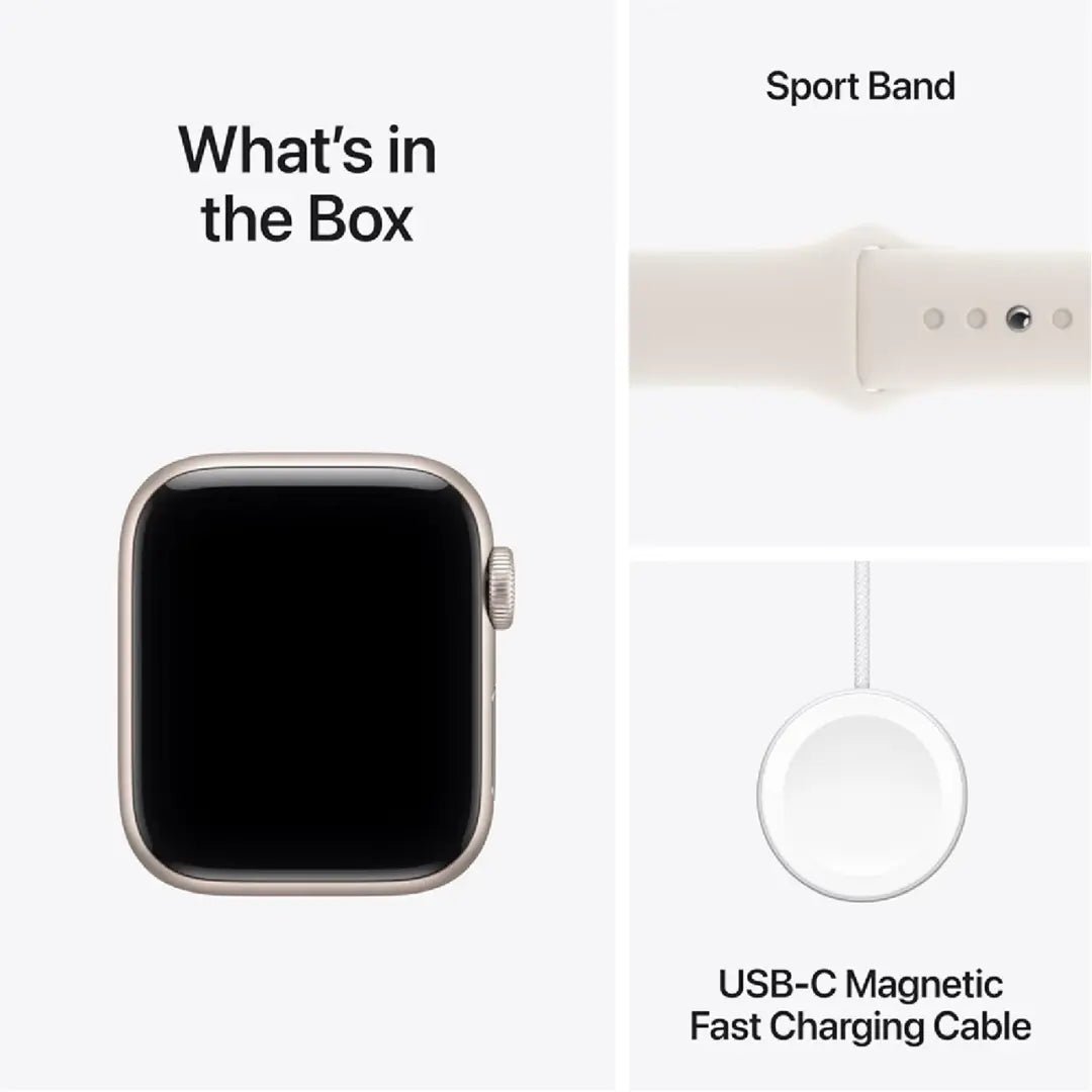 Apple Watch SE 3rd Gen (2025) GPS + Cellular Refurbished - RueZone Smartwatch 40mm Midnight Fair