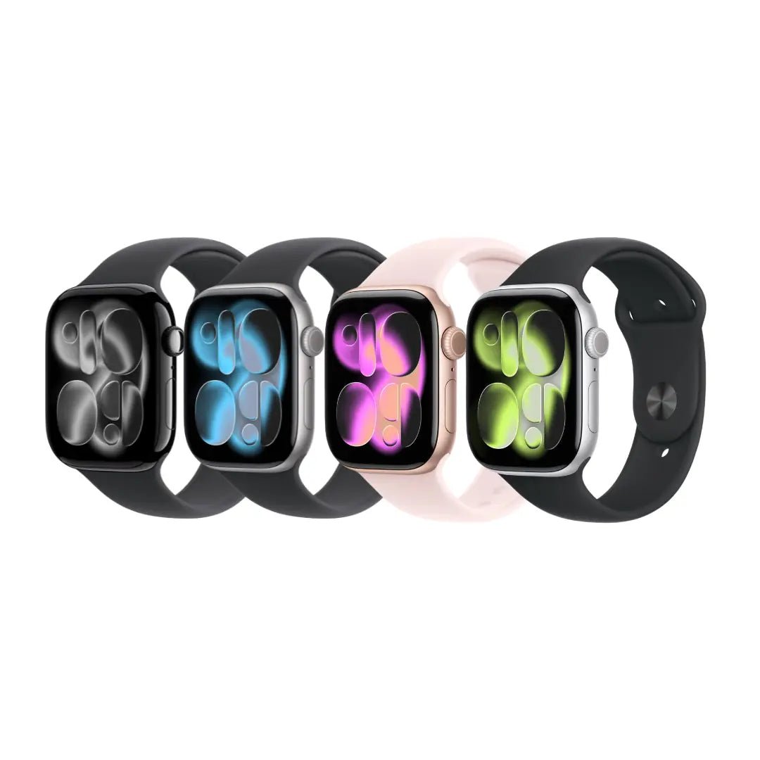 Apple Watch Series 11 GPS Only Refurbished - RueZone Smartwatch 42mm Jet Black Fair