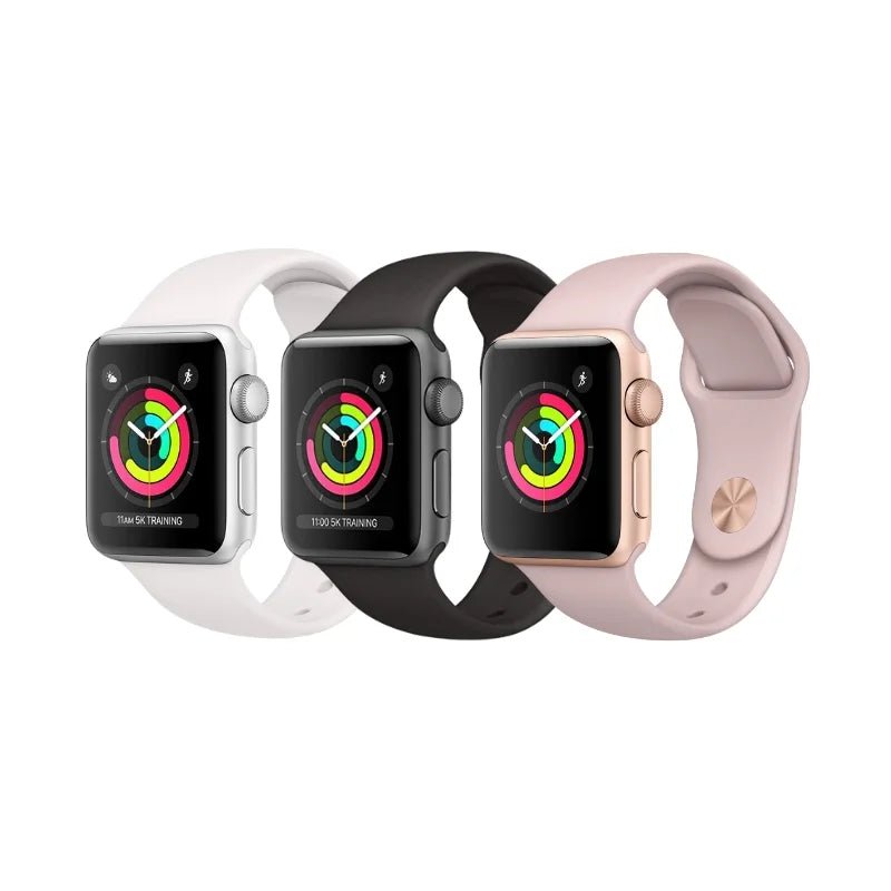 Apple Watch Series 3 Aluminium Refurbished GPS + Cellular - RueZone Smartwatch 38mm Space Grey Fair