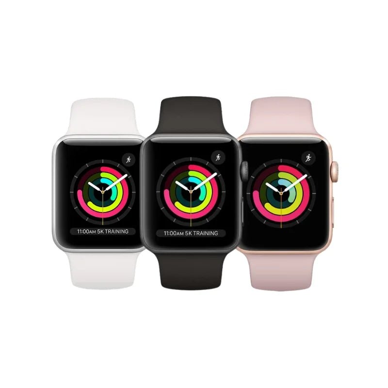 Apple Watch Series 3 Aluminium Refurbished GPS + Cellular - RueZone Smartwatch 38mm Space Grey Fair