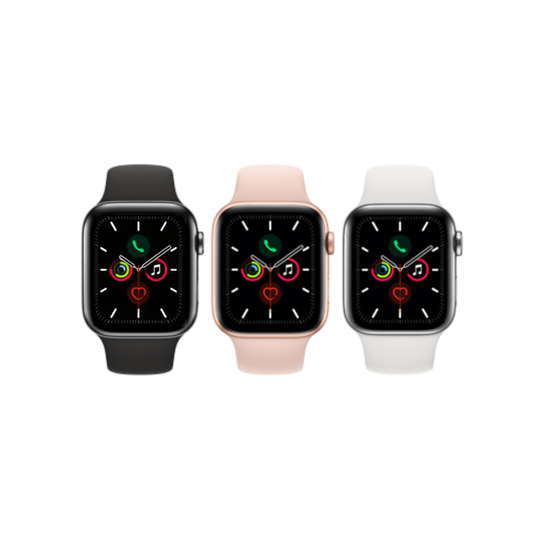 Apple Watch Series 5 Aluminium Refurbished GPS + Cellular - RueZone Smartwatch 40mm Silver Fair