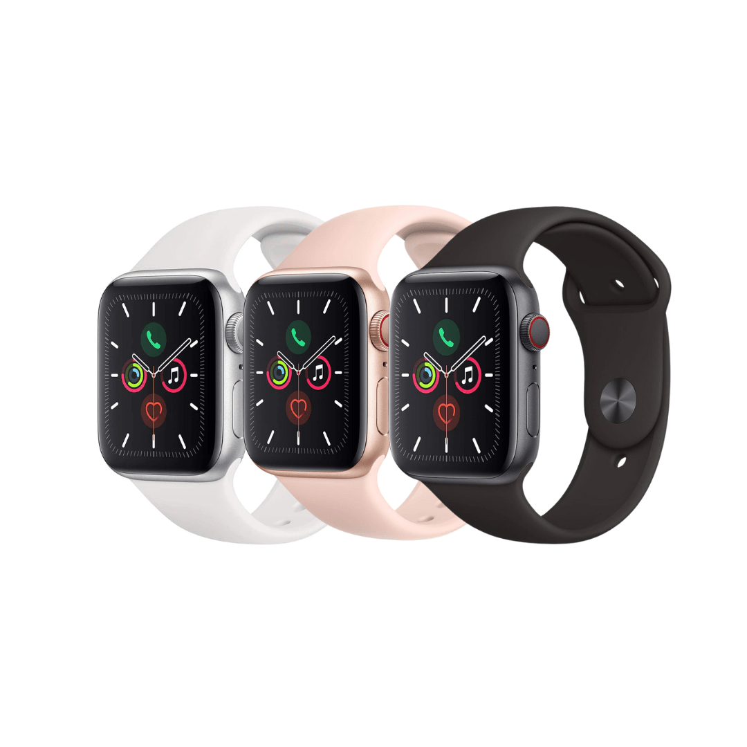Apple Watch Series 5 Aluminium Refurbished GPS + Cellular - RueZone Smartwatch 40mm Silver Fair