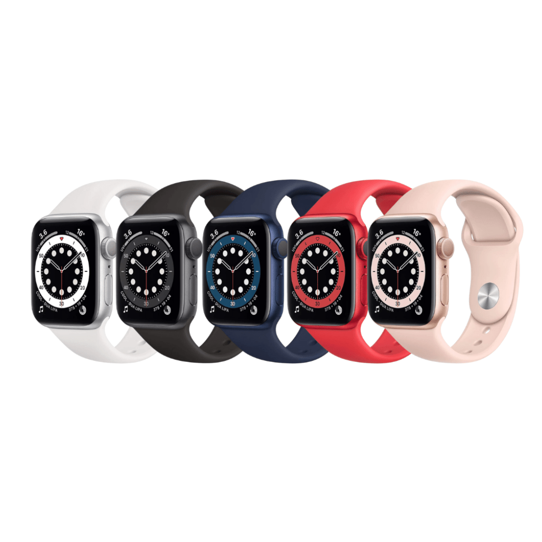 Apple Watch Series 6 Aluminium Refurbished GPS + Cellular - RueZone Smartwatch 40mm Space Grey Fair