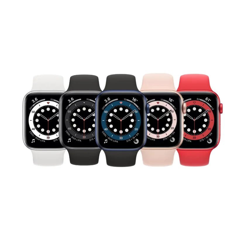 Apple Watch Series 6 Aluminium Refurbished GPS Only - RueZone Smartwatch 40mm Gold Fair
