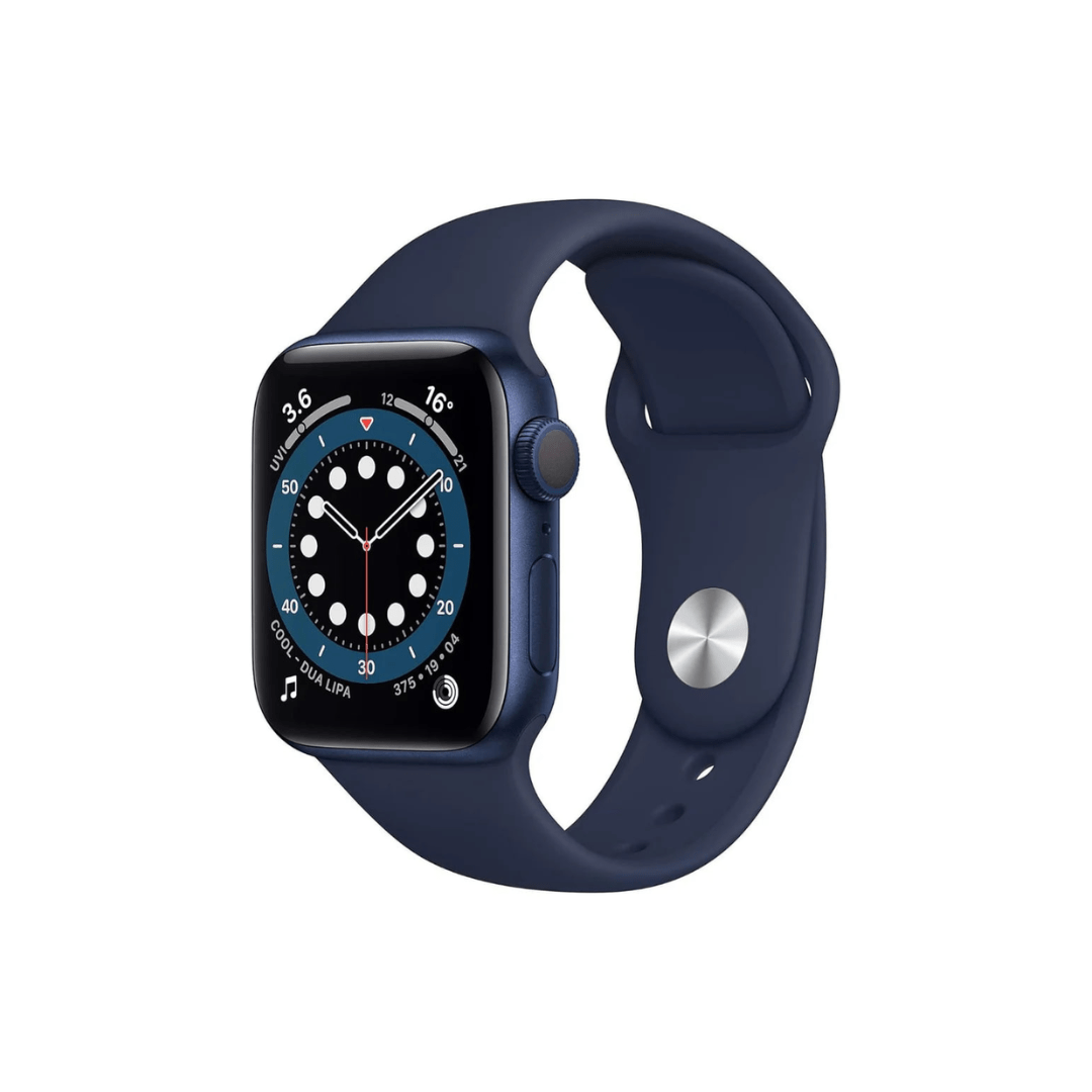 Apple Watch Series 6 Aluminium Refurbished GPS Only - RueZone Smartwatch 40mm Blue Fair