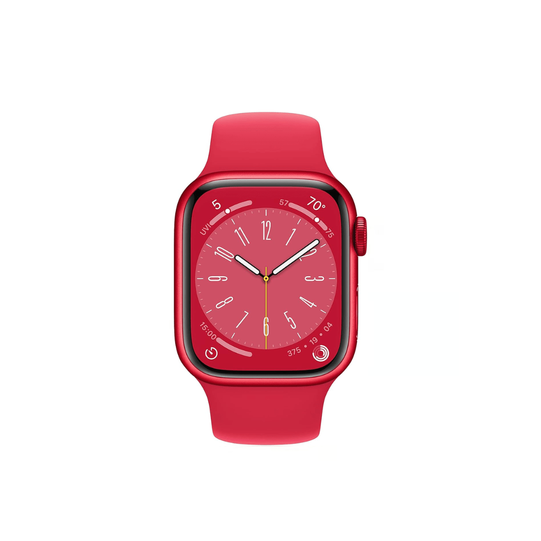 Apple Watch Series 8 Aluminium Refurbished GPS + Cellular - RueZone Smartwatch 41mm Red Fair