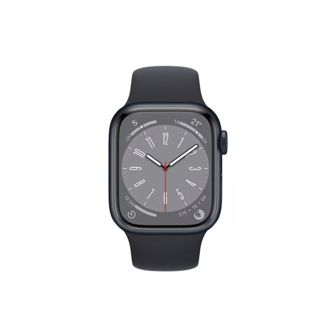 Apple Watch Series 8 Aluminium Refurbished GPS + Cellular - RueZone Smartwatch 41mm Midnight Fair