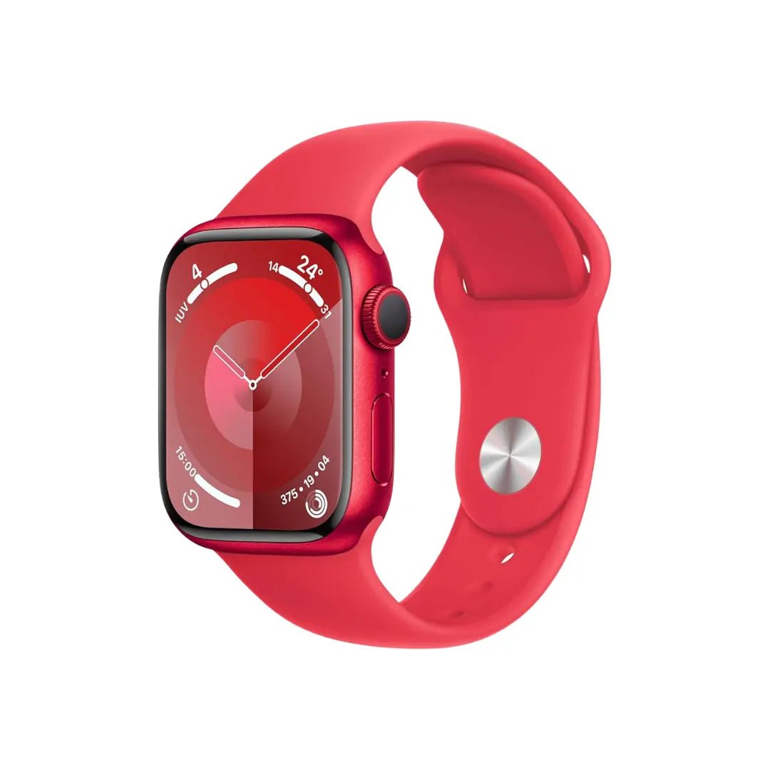 Apple Watch Series 9 Aluminum Refurbished GPS + Cellular - RueZone Smartwatch 41mm Red Fair