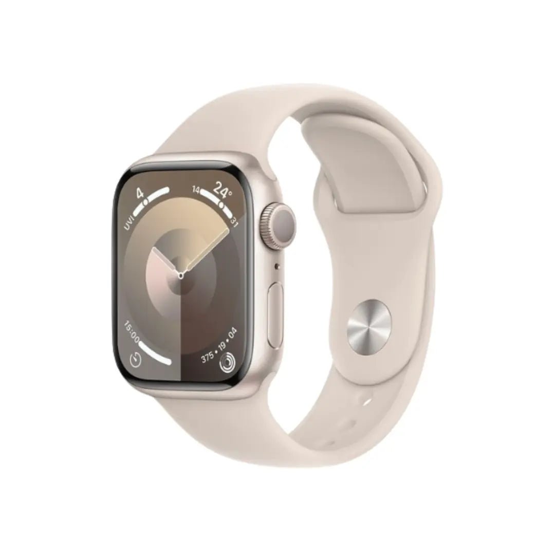 Apple Watch Series 9 Aluminum Refurbished GPS + Cellular - RueZone Smartwatch 41mm Starlight Fair