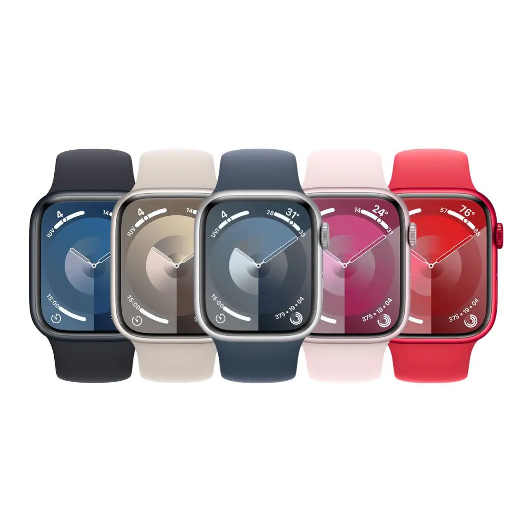 Apple Watch Series 9 Aluminum Refurbished GPS + Cellular - RueZone Smartwatch 41mm Pink Fair