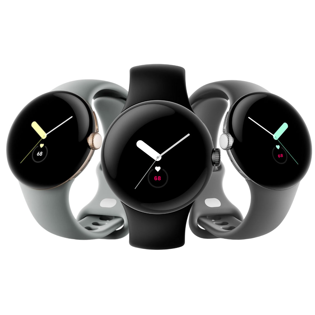 Google Pixel Watch 1 Wi - Fi + Cellular 41mm - RueZone Smartwatch 41mm Polished Silver Used