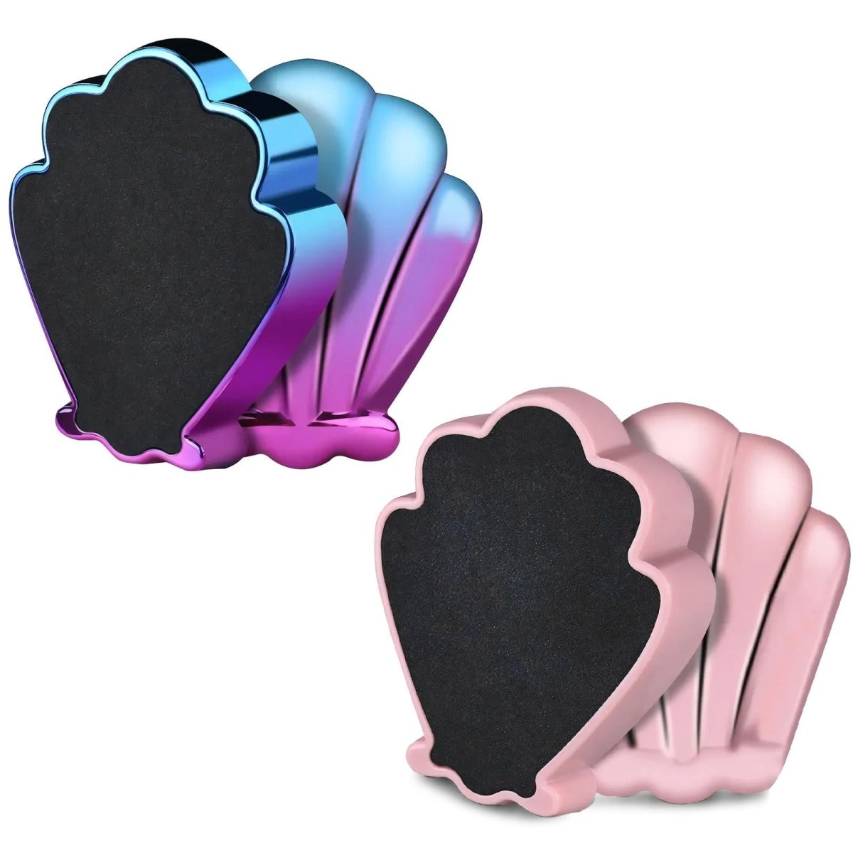 Nano Glass Foot File 2 - in - 1 - Callus Remover and Exfoliator, Safe Dead Skin Removal, Wet & Dry Pedicure Tool for Foot Care - RueZone Powder Pink