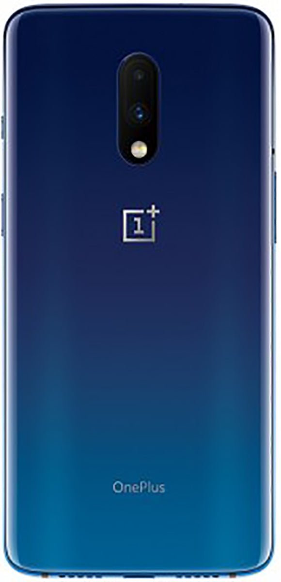 OnePlus 7 Refurbished Unlocked - RueZone Smartphone Fair 128GB Mirror Blue