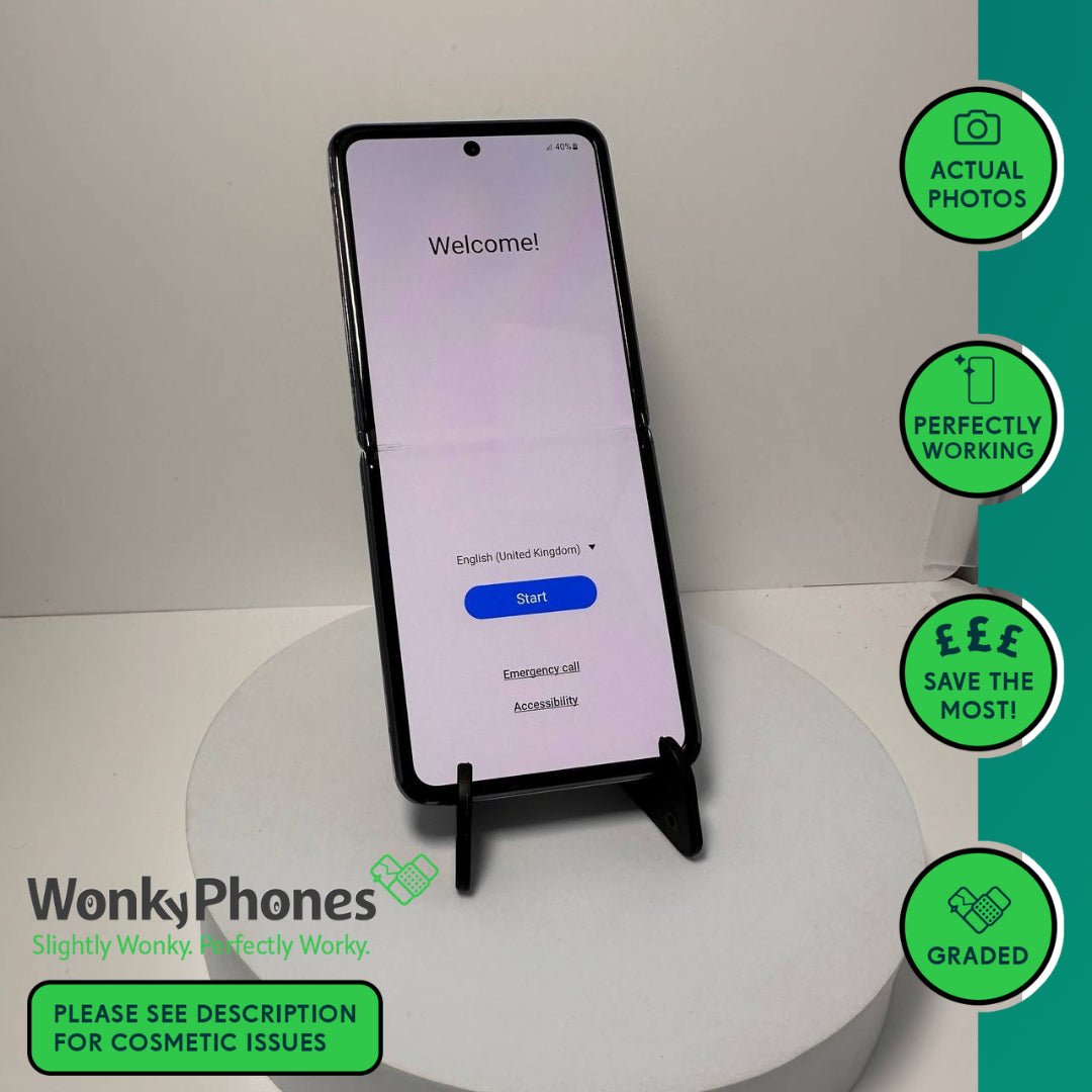 Samsung Galaxy Z Flip 5G - 256GB - Mystic Grey - Used - RueZone