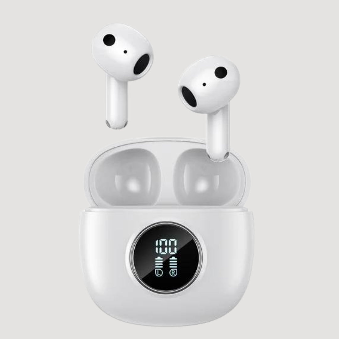 Y20 TWS Wireless Earbuds Bluetooth 5.3 Headphones w/ Charging Case & Mic - RueZone Earphones