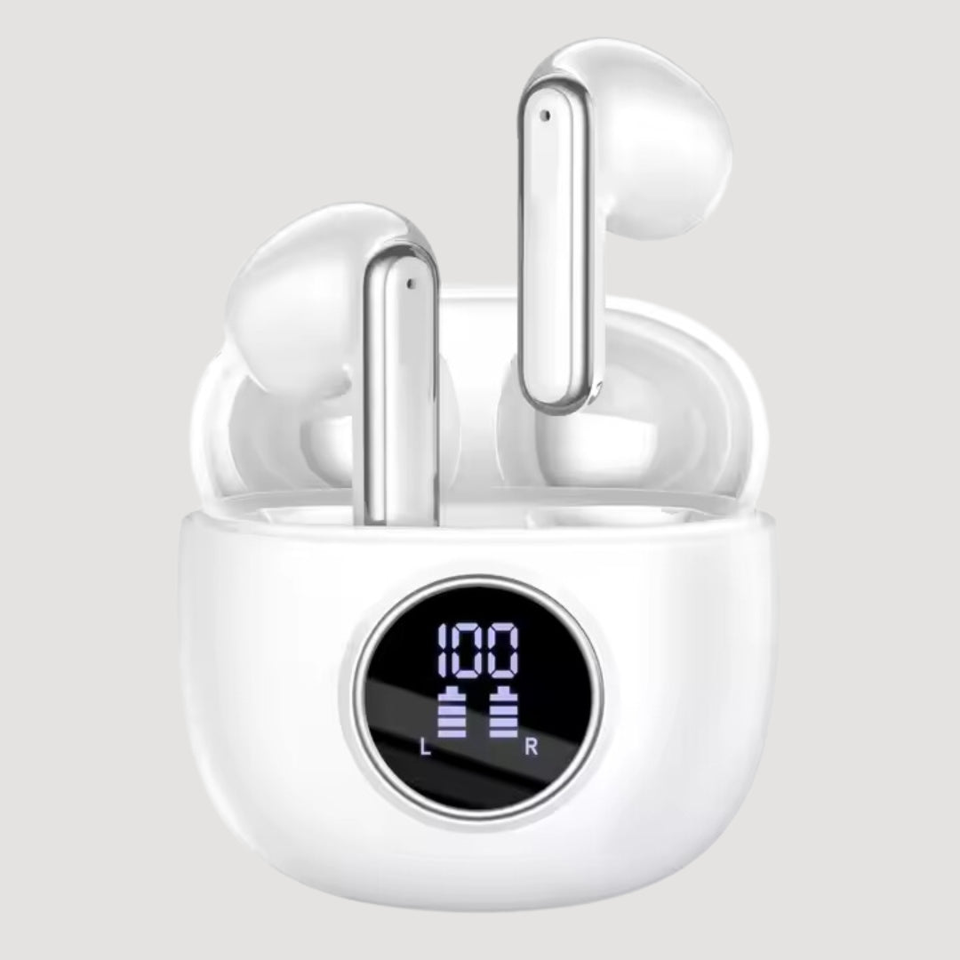 Y20 TWS Wireless Earbuds Bluetooth 5.3 Headphones w/ Charging Case & Mic - RueZone Earphones