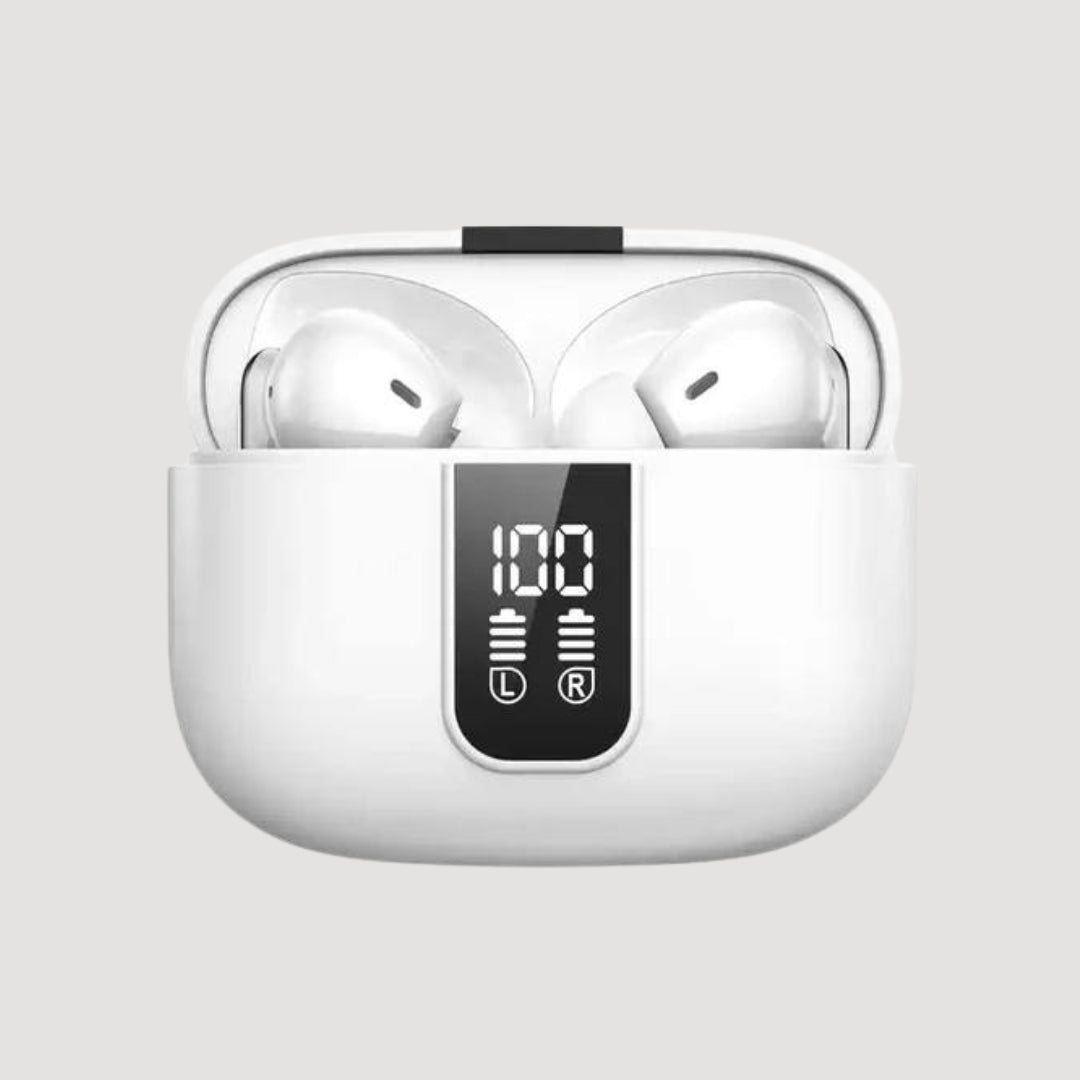 Y40 Wireless Earbuds ENC Noise Cancelling Headphones w/ LED Display & Mic - RueZone Earphones