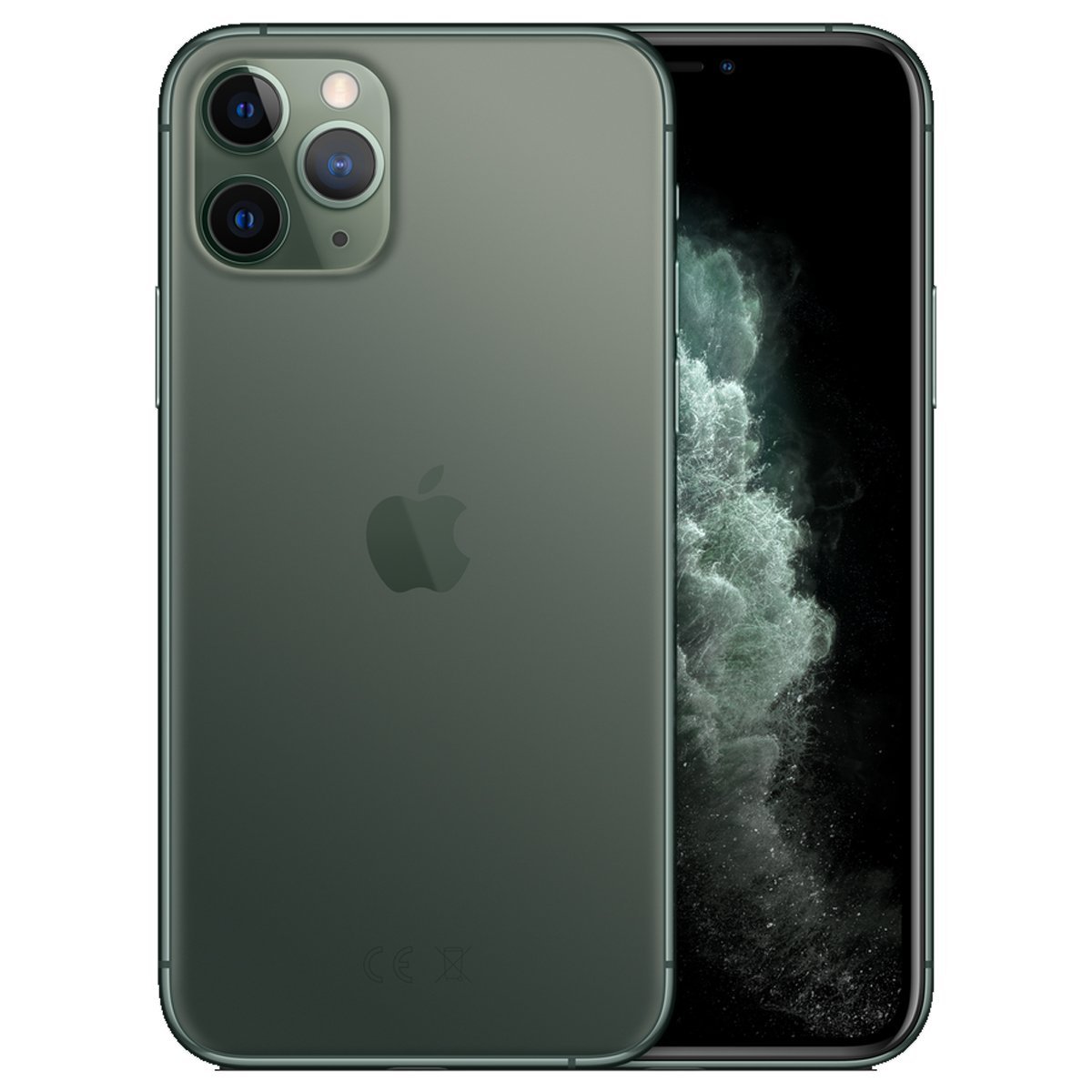 Apple iPhone 11 Pro Refurbished Unlocked - RueZone Smartphone Excellent 256GB Midnight Green