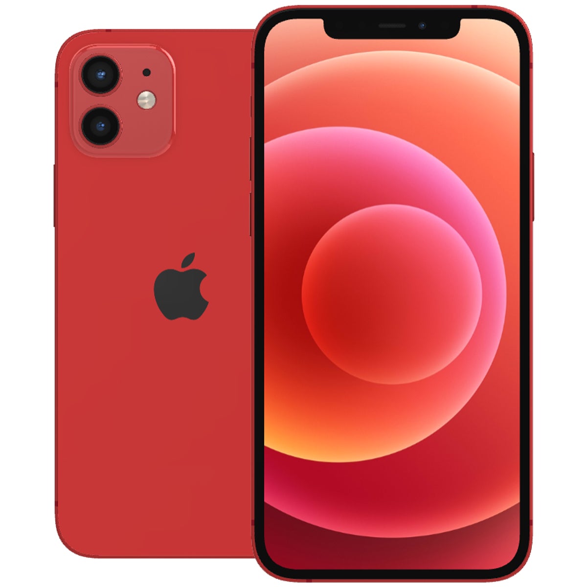 Apple iPhone 12 Refurbished Unlocked - RueZone Smartphone Excellent 128GB Red