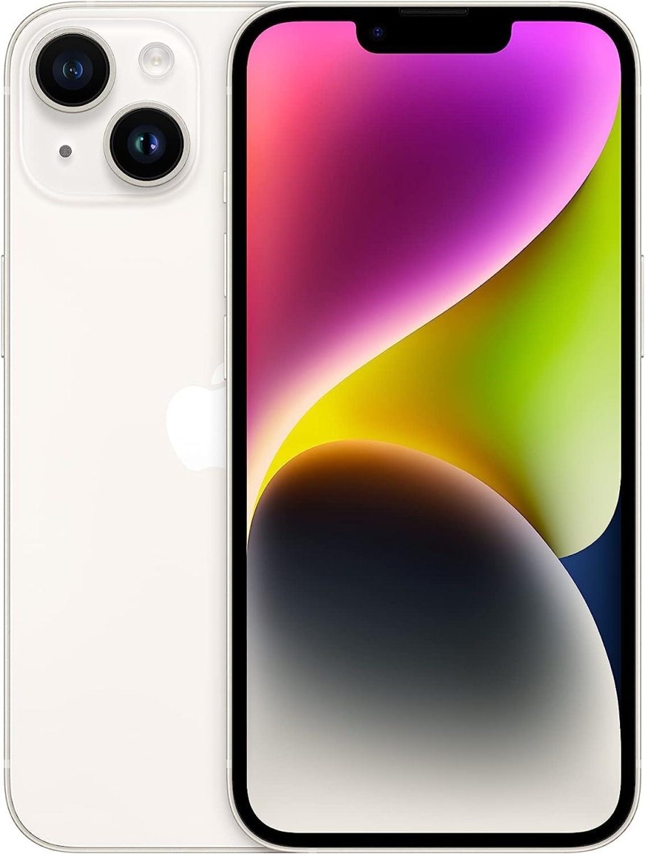 Apple iPhone 14 Plus Refurbished Unlocked - RueZone Smartphone Good 128GB Starlight