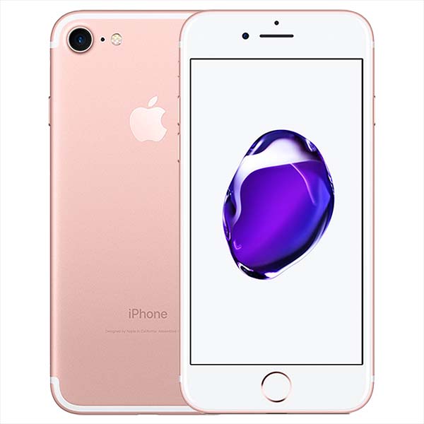 Apple iPhone 7 Refurbished Unlocked - RueZone Smartphone Excellent 32GB Rose Gold