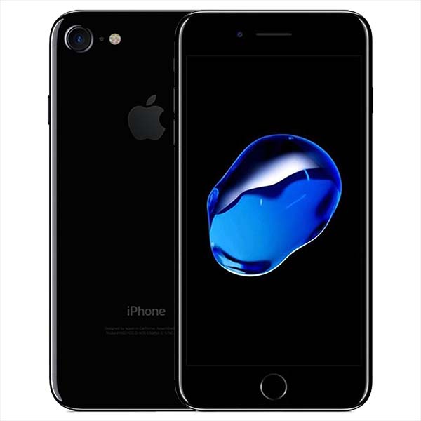 Apple iPhone 7 Refurbished Unlocked - RueZone Smartphone Excellent 32GB Jet Black