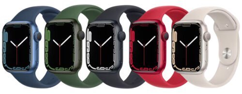 Apple Watch Series 7 Aluminium Refurbished GPS + Cellular - RueZone Smartwatch 41mm Midnight Fair