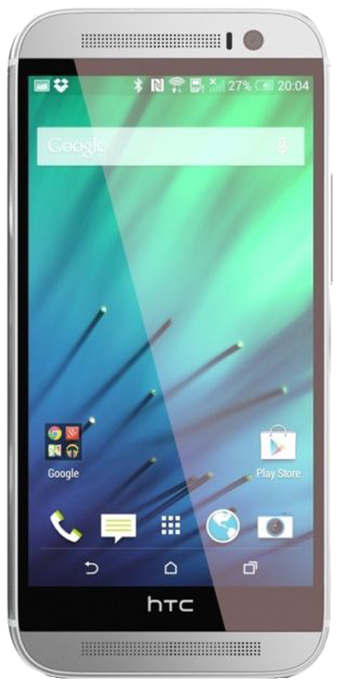 HTC One M8 Refurbished and Unlocked - RueZone Smartphone Grey Pristine 16GB