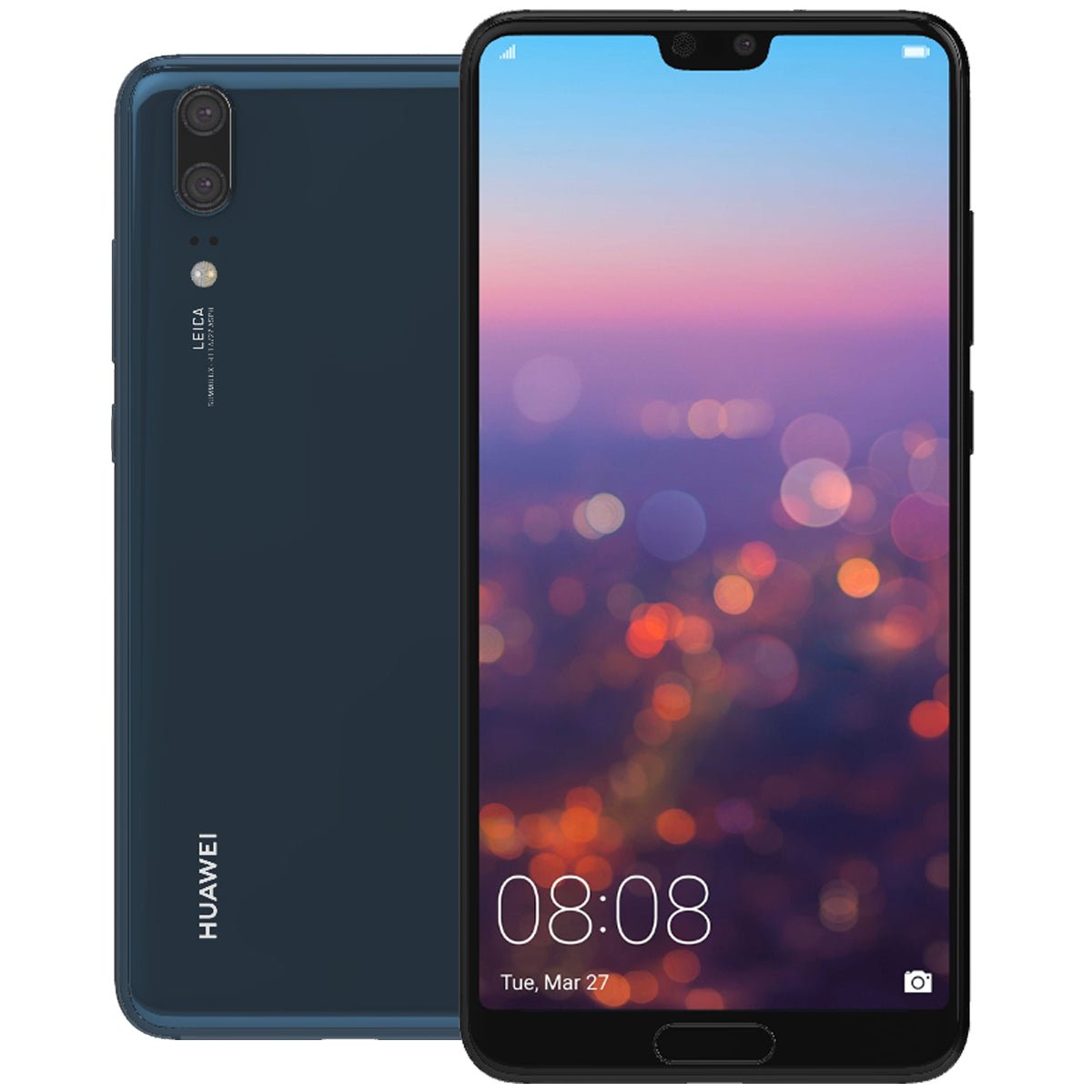Huawei P20 EXCELLENT Condition Unlocked Smartphone - RueZone Smartphone Midnight Blue 128GB