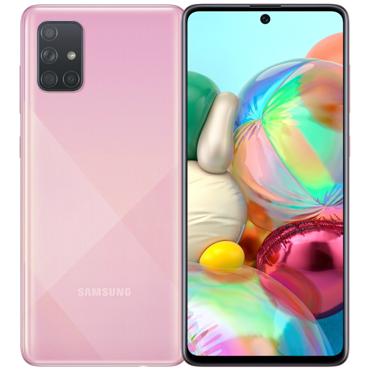 Samsung Galaxy A71 GOOD Condition Unlocked Smartphone - RueZone Smartphone Prime Crush Pink 128GB