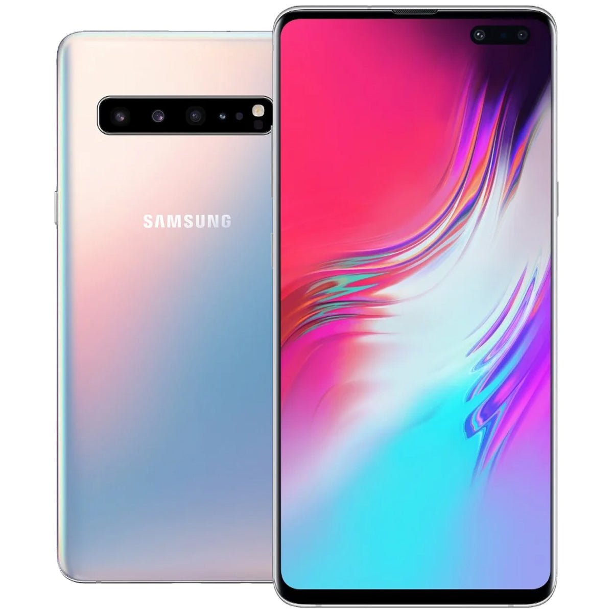 Samsung Galaxy S10 5G EXCELLENT Condition Unlocked Smartphone - RueZone Smartphons Crown Silver 256GB