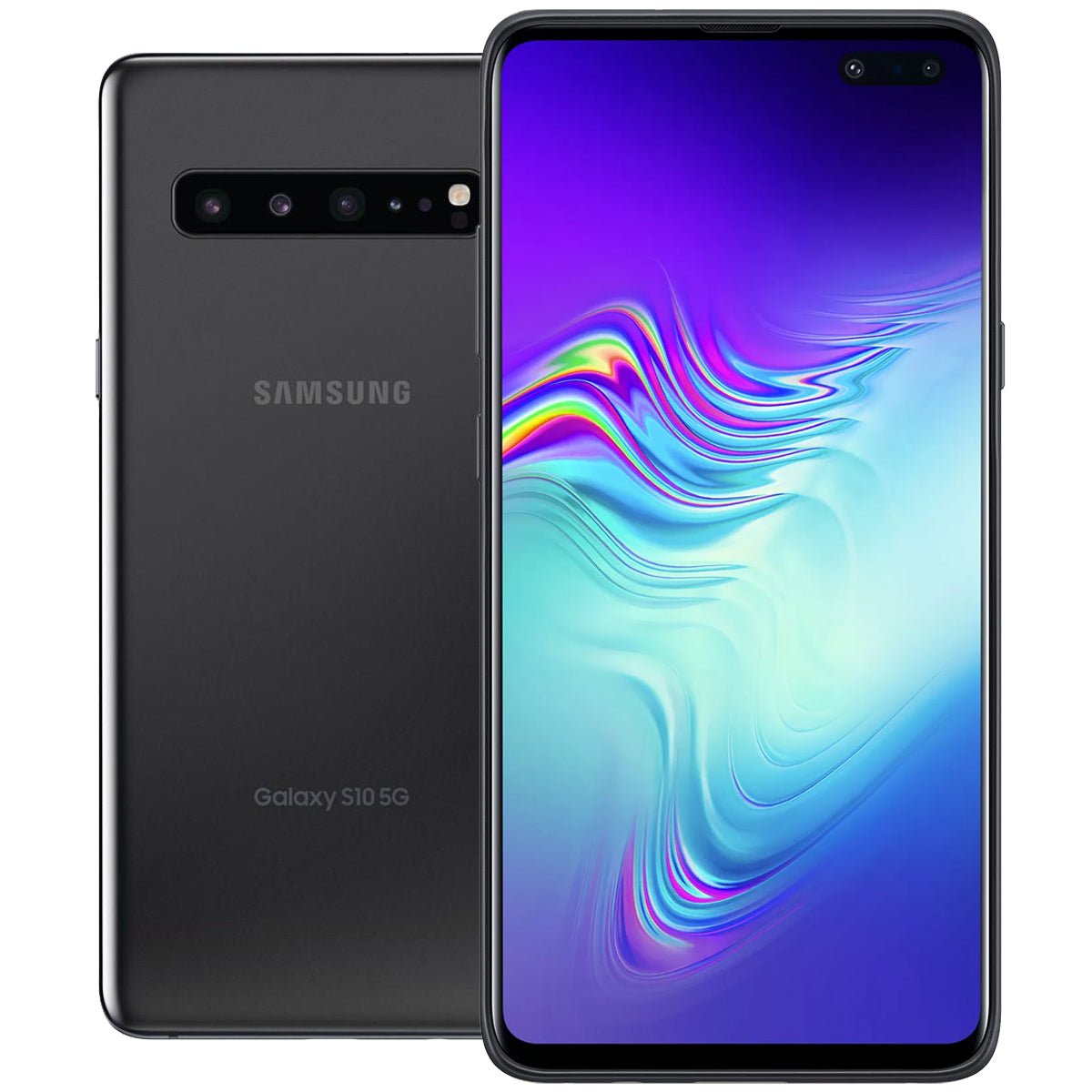 Samsung Galaxy S10 5G GOOD Condition Unlocked Smartphone - RueZone Smartphone Majestic Black 256GB