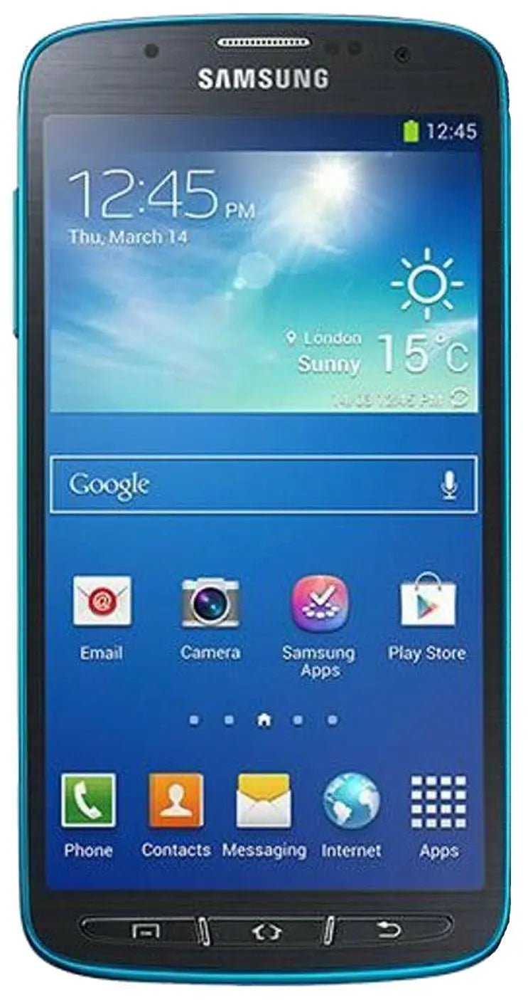 Samsung Galaxy S4 Active (GT-I9295) Refurbished and Unlocked - RueZone Smartphone Grey Pristine 16GB