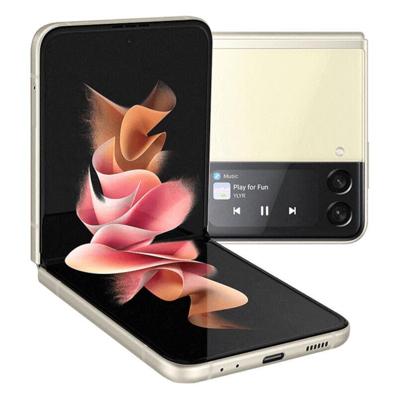 Samsung Galaxy Z Flip3 - Refurbished - Unlocked - RueZone 128GB Cream Good