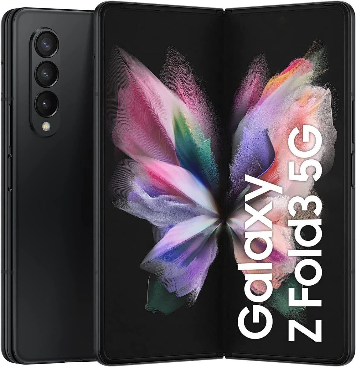 Samsung Galaxy Z Fold3 5G Refurbished Unlocked - RueZone Smartphone Excellent 512GB Phantom Black