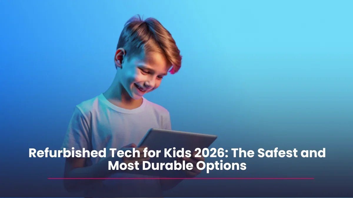 Refurbished Tech for Kids 2026: The Safest and Most Durable Options - RueZone