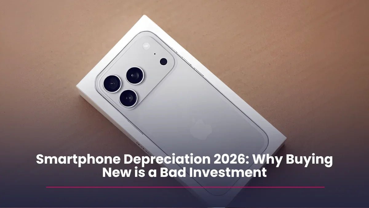 Smartphone Depreciation 2026: Why Buying New is a Bad Investment - RueZone