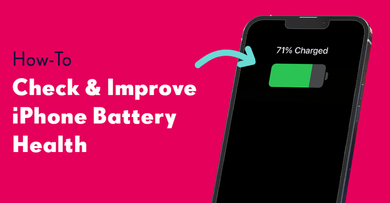 Tips To Keep Your iPhone Battery Healthy: Checking Methods & Real Health Shortcuts - RueZone