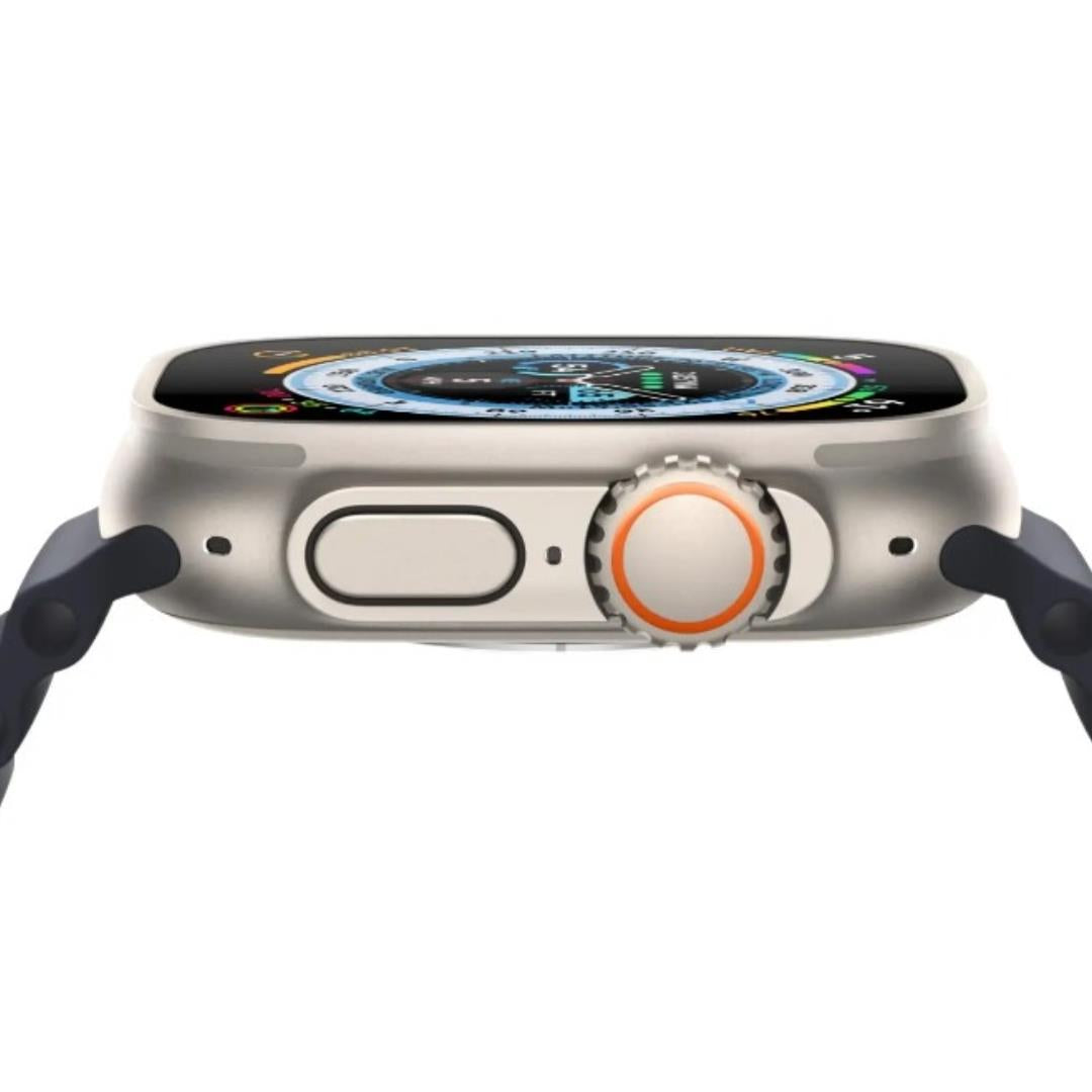 Apple Watch Ultra 2 (49mm) Titanium - Grade A + FREE Magnetic Wireless Charger Bundle RueZone