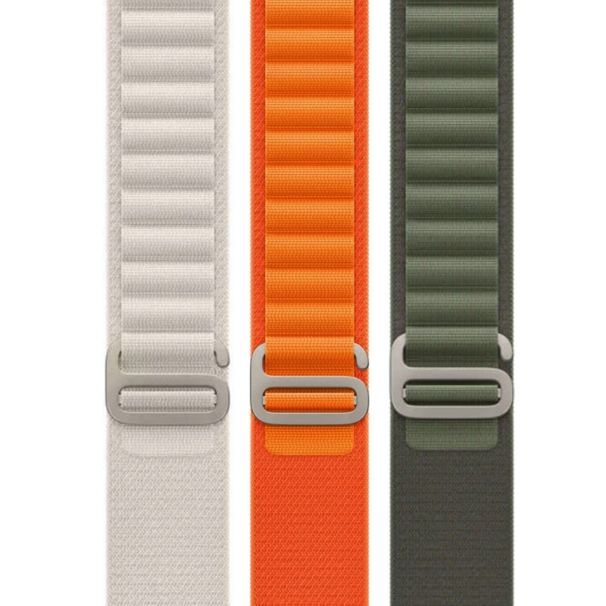 3 Pack Alpine Loop Bands Compatible with Apple Watch Ultra 1 & 2 (49mm) - RueZone Apple Watch Straps