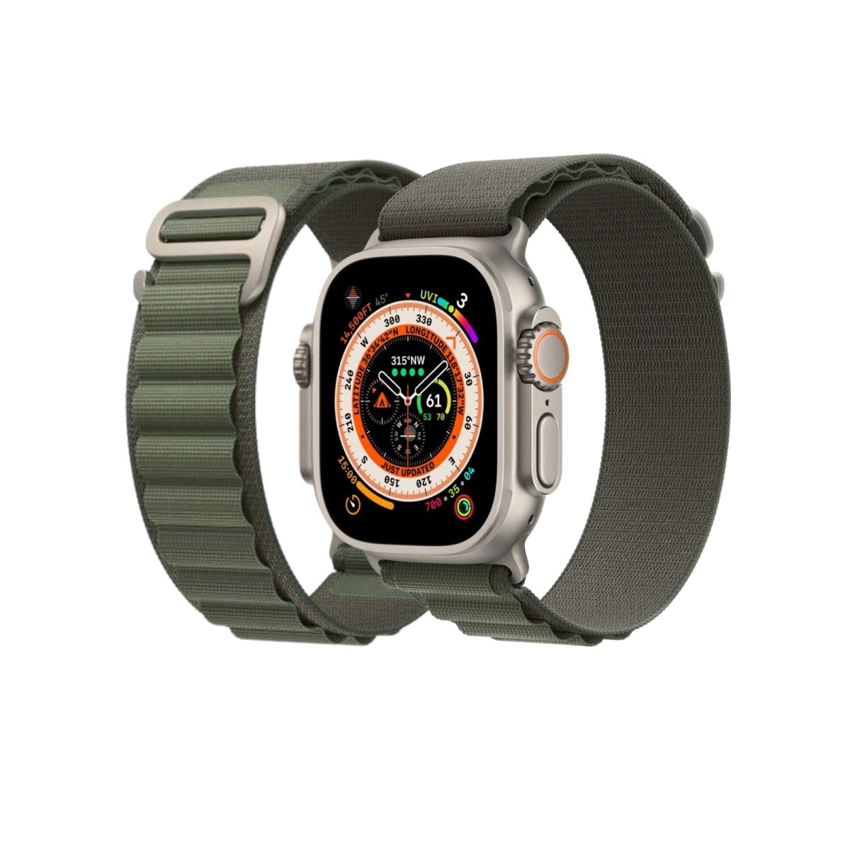 3 Pack Alpine Loop Bands Compatible with Apple Watch Ultra 1 & 2 (49mm) - RueZone Apple Watch Straps