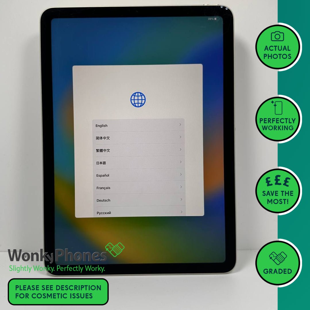 Apple iPad Air 10.9 (2020) 4th G WiFi - Green - 64GB - Used Condition - RueZone