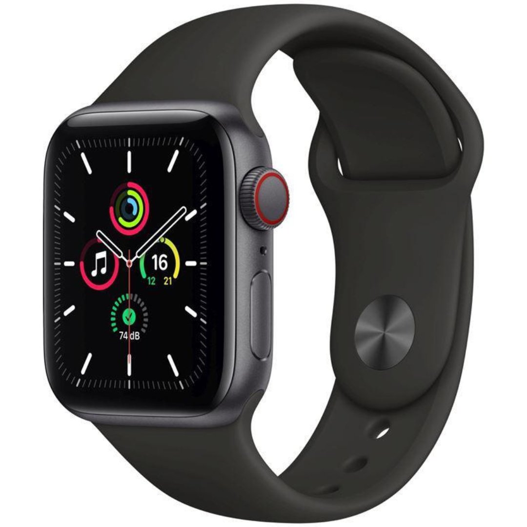 Apple Watch SE 1st Gen (2020) Refurbished GPS + Cellular - RueZone Smartwatch 40mm Space Grey Fair