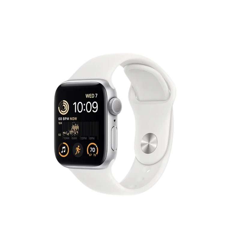 Apple Watch SE 2nd Gen (2022) Refurbished GPS - RueZone Smartwatch 40mm Silver Fair