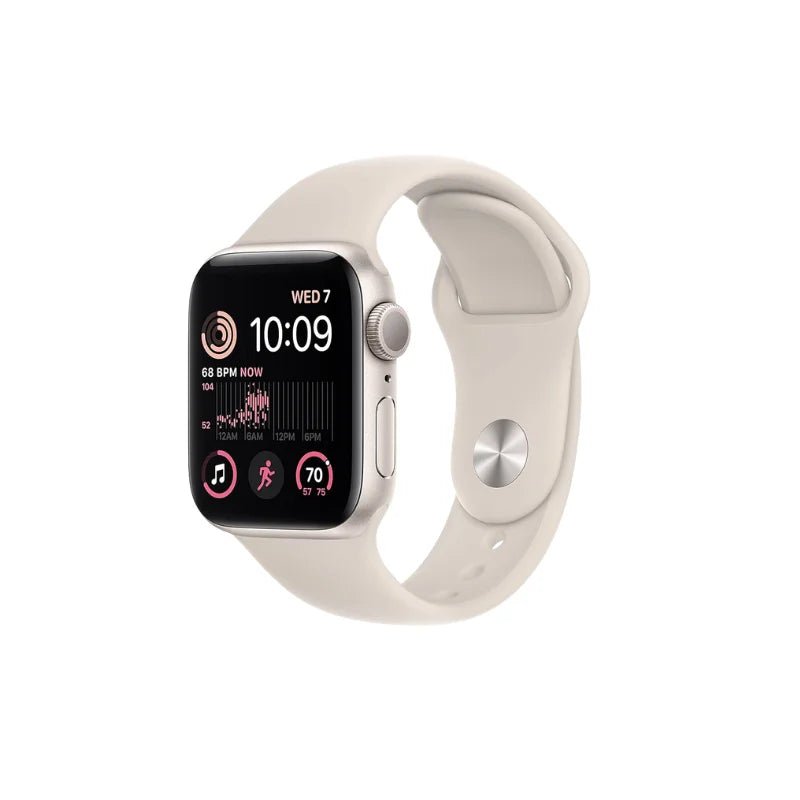 Apple Watch SE 2nd Gen (2022) Refurbished GPS - RueZone Smartwatch 40mm Starlight Fair