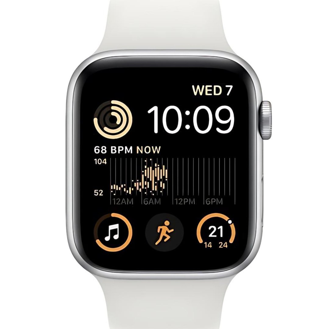 Apple Watch SE 2nd Gen (2022) Refurbished GPS + Cellular - RueZone Smartwatch 40mm Silver Fair